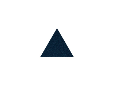 Marbet felt triangl tmavě modrý
